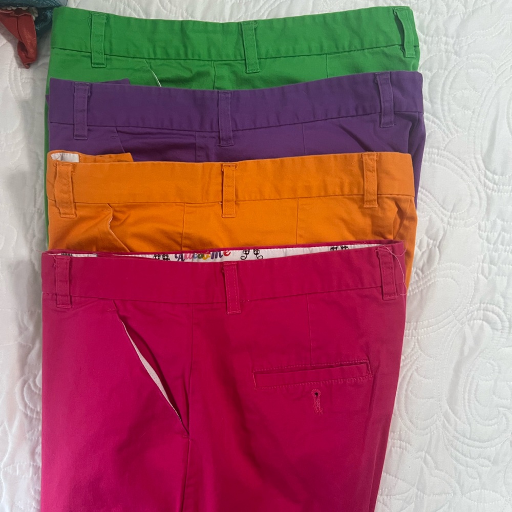 Vibrant Men's Shorts Collection 4 pair lot